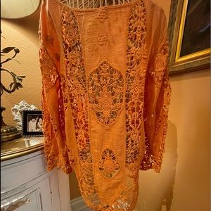 MONORENO CROCHETED WOMENS TOP